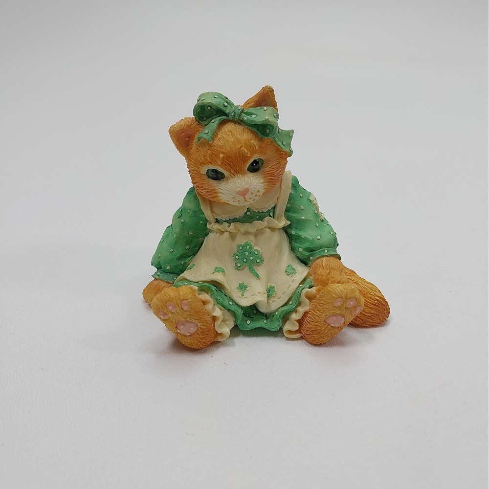 Enesco Calico Kittens "Friendship Is The Best O'Luck" Figurine